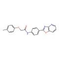 2-(4-methylphenoxy)-N-[4-(2-oxazolo[4,5-b]pyridinyl)phenyl]acetamide