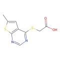 [(6-Methylthieno[2,3-d]pyrimidin-4-yl)thio]acetic acid