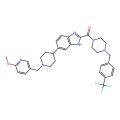 (6-(1-((6-Methoxypyridin-3-yl)methyl)piperidin-4-yl)-1H-benzo[d]imidazol-2-yl)(4-(4-(trifluoromethyl)benzyl)piperazin-1-yl)methanone