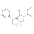 methyl (3R,7aS)-5-oxo-3-phenyl-hexahydropyrrolo[1,2-c][1,3]oxazole-6-carboxylate