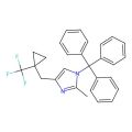 2-methyl-4-{[1-(trifluoromethyl)cyclopropyl]methyl}-1-(triphenylmethyl)-1H-imidazole