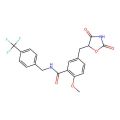 2-Methoxy-5-(2,4-dioxo-5-thiazolidinyl)-N-((4-(trifluoromethyl)phenyl)methyl)benzamide