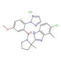 Methanone, ((2S)-2-(6-chloro-7-methyl-1H-benzimidazol-2-yl)-2-methyl-1-pyrrolidinyl)(5-methoxy-2-(2H-1,2,3-triazol-2-yl)phenyl)-, hydrochloride (1:1)