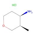 (3R,4R)-3-methyltetrahydropyran-4-amine;hydrochloride