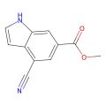 methyl 4-cyano-1H-indole-6-carboxylate