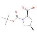 (2R,4R)-1-[(tert-butoxy)carbonyl]-4-methylpyrrolidine-2-carboxylic acid