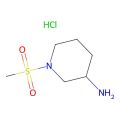 1-methanesulfonylpiperidin-3-amine hydrochloride