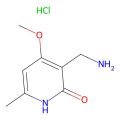 3-(aminomethyl)-4-methoxy-6-methyl-1,2-dihydropyridin-2-one hydrochloride