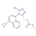 2-((5-氨基-4-(4-环丙基萘-1-基)-4H-1,2,4-三唑-3-基)硫基)乙酸甲酯
