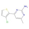 4-(3-chlorothiophen-2-yl)-6-methylpyrimidin-2-amine