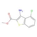 3-氨基-4-氯-1-苯并噻吩-2-羧酸甲酯
