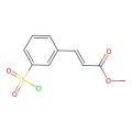 (E)-3-[3-(氯磺酰基)苯基]丙烯酸甲酯