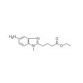 5-氨基-1-甲基-1H-苯并咪唑-2-丁酸乙酯