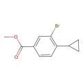 3-溴-4-环丙基苯甲酸甲酯