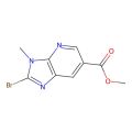 2-溴-3-甲基-3H-咪唑并[4，5-b]吡啶-6-羧酸甲酯