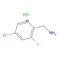 (5-chloro-3-fluoropyridin-2-yl)methanamine hydrochloride