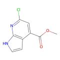 6-氯-1H-吡咯并[2，3-B]吡啶-4-甲酸甲酯