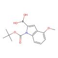 (1-(叔丁氧基羰基)-4-甲氧基-1H-吲哚-2-基)硼酸(含不等量酸酐)