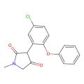 3-(5-氯-2-苯氧基苯基)-1-甲基-2,4-吡咯烷二酮