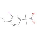 2-(4-乙基-3-碘苯基)-2-甲基丙酸