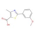 4-甲基-2-(3-甲氧基苯基)噻唑-5-羧酸