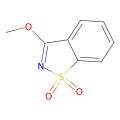 3-甲氧基苯并[d]异噻唑 1,1-二氧化物