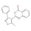 2-(5-methyl-3-phenyl-4-isoxazolyl)-4H-3,1-benzoxazin-4-one
