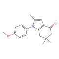 1-(4-Methoxyphenyl)-2,6,6-trimethyl-5,6,7-trihydroindol-4-one
