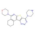 5-(Morpholin-4-yl)-8-(piperazin-1-yl)-1,2,3,4-tetrahydro[1,2,3]triazino[4',5':4,5]thieno[2,3-c]isoquinoline
