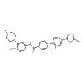 2'-Methyl-4'-(5-methyl-[1,3,4]oxadiazol-2-yl)-biphenyl-4-carboxylic acid [4-hydroxy-3-(4-methyl-piperazin-1-yl)-phenyl]-amide