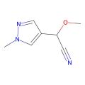 2-methoxy-2-(1-methyl-1H-pyrazol-4-yl)acetonitrile