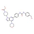 Methyl 4-[6-[4-[[4-(hydroxymethyl)phenyl]carbamoylamino]phenyl]-4-morpholin-4-ylpyrazolo[3,4-d]pyrimidin-1-yl]piperidine-1-carboxylate