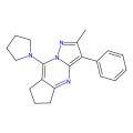2-methyl-3-phenyl-8-(pyrrolidin-1-yl)-6,7-dihydro-5H-cyclopenta[d]pyrazolo[1,5-a]pyrimidine