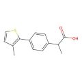 2-[4-(3-Methyl-2-thienyl)phenyl]propionic acid