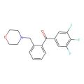 2-Morpholinomethyl-3',4',5'-trifluorobenzophenone