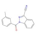 1-(3-Methylbenzoyl)-1H-indazole-3-carbonitrile