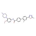 2'-Methyl-4'-(5-methyl-[1,3,4]oxadiazol-2-yl)-biphenyl-4-carboxylic acid [4-methoxy-3-(4-methyl-piperazin-1-yl)-phenyl]-amide