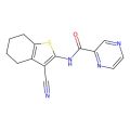 N-(3-cyano-4,5,6,7-tetrahydro-1-benzothiophen-2-yl)pyrazine-2-carboxamide