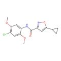N-(4-chloro-2,5-dimethoxyphenyl)-5-cyclopropyl-3-isoxazolecarboxamide