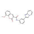 N-(3-(imidazo[1,2-a]pyridin-2-yl)phenyl)-8-methoxy-2-oxo-2H-chromene-3-carboxamide