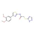 N-[4-(3,4-dimethoxyphenyl)-1,3-thiazol-2-yl]-2-(1H-1,2,4-triazol-5-ylsulfanyl)acetamide