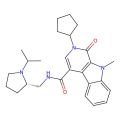N-[[(2S)-1-Isopropylpyrrolidine-2-yl]methyl]-2-cyclopentyl-9-methyl-1-oxo-1,2-dihydro-9H-pyrido[3,4-b]indole-4-carboxamide