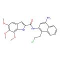 N-[4-amino-1-(2-chloroethyl)-2-naphthyl]-5,6,7-trimethoxy-1H-indole-2-carboxamide