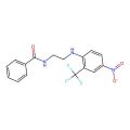 N-(2-((4-nitro-2-(trifluoromethyl)phenyl)amino)ethyl)benzamide