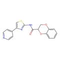 N-(4-pyridin-4-yl-1,3-thiazol-2-yl)-2,3-dihydro-1,4-benzodioxine-3-carboxamide