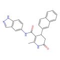 N-(1H-indazol-5-yl)-2-methyl-4-(naphthalen-2-yl)-6-oxo-1,4,5,6-tetrahydropyridine-3-carboxamide