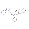 N-cyclohexyl-N-methyl-2-[(Z)-[(2-oxo-5,10-dihydro-3H-imidazo[2,1-b]quinazolin-7-yl)-phenylmethylidene]amino]oxyacetamide