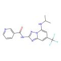 N-[5-(isopropylamino)-7-(trifluoromethyl)[1,2,4]triazolo[1,5-a]pyridin-2-yl]nicotinamide