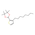 3-正辛基-2-(4,4,5,5-四甲基-1,3,2-二氧硼戊环-2-基)噻吩