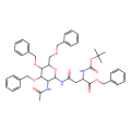 Nω-(2-乙酰氨基-3,4,6-三-O-苄基-2-脱氧-β-D-吡喃葡萄糖酰基)-Nα-(叔丁氧羰基)-L-天冬酰胺苄酯